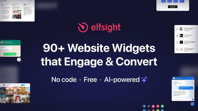 Elfsight boost conversions, no code, no plugin chaos.