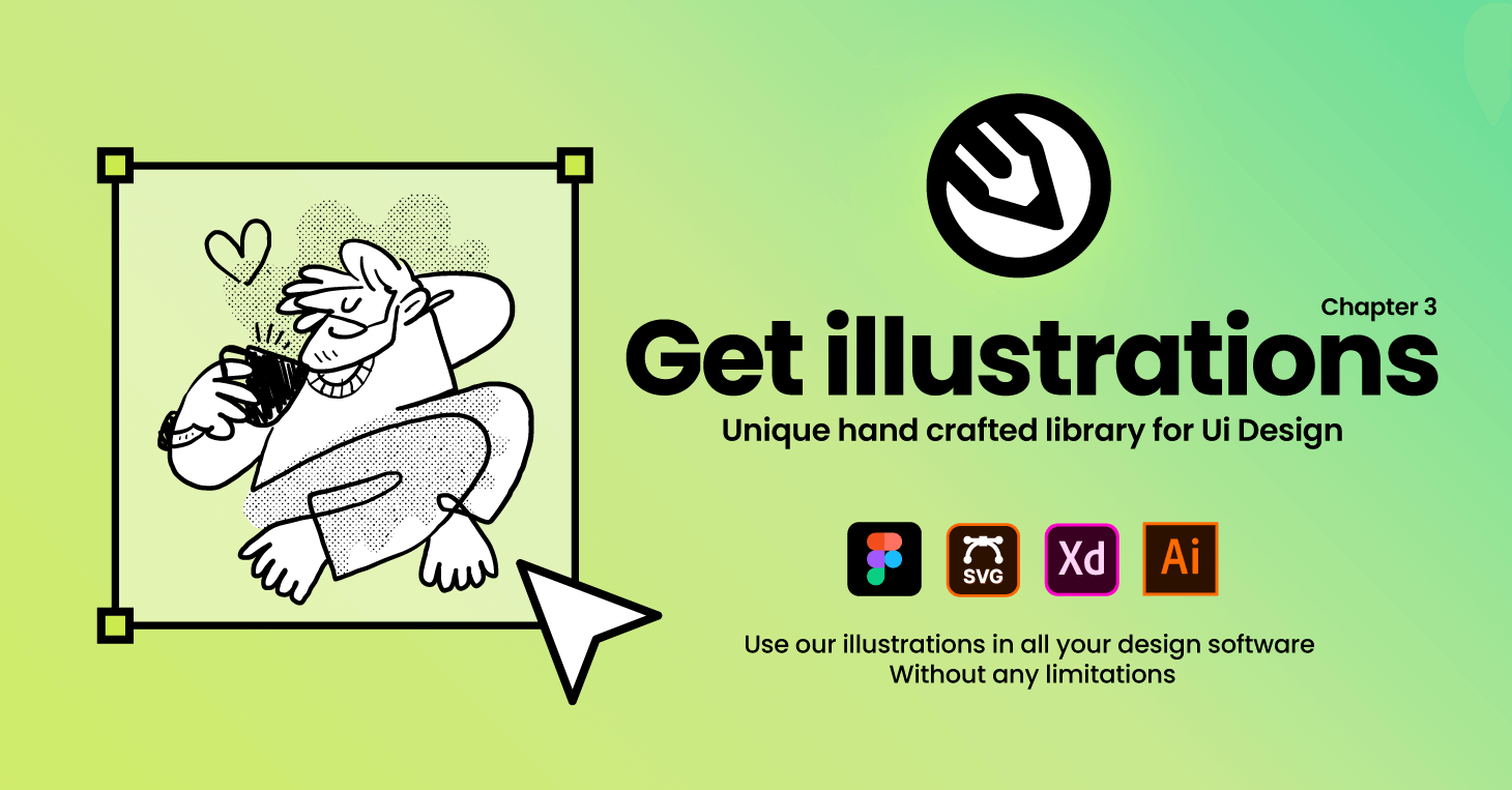 Getillustrations. One style. Every screen.