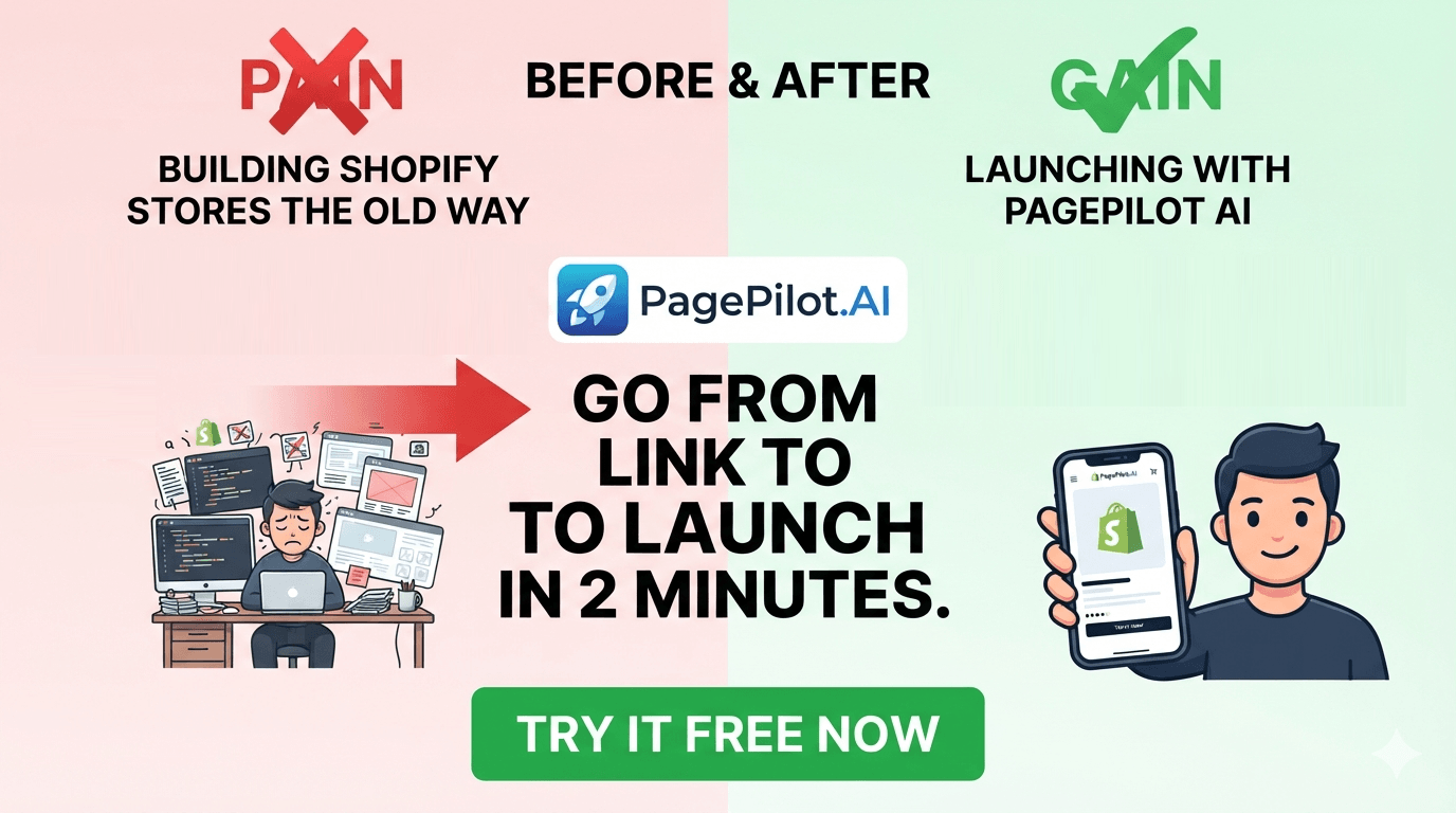 Build Winning Shopify Pages In 10 Seconds