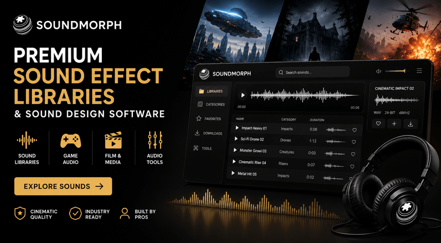 Powerful Audio for Film & Games
